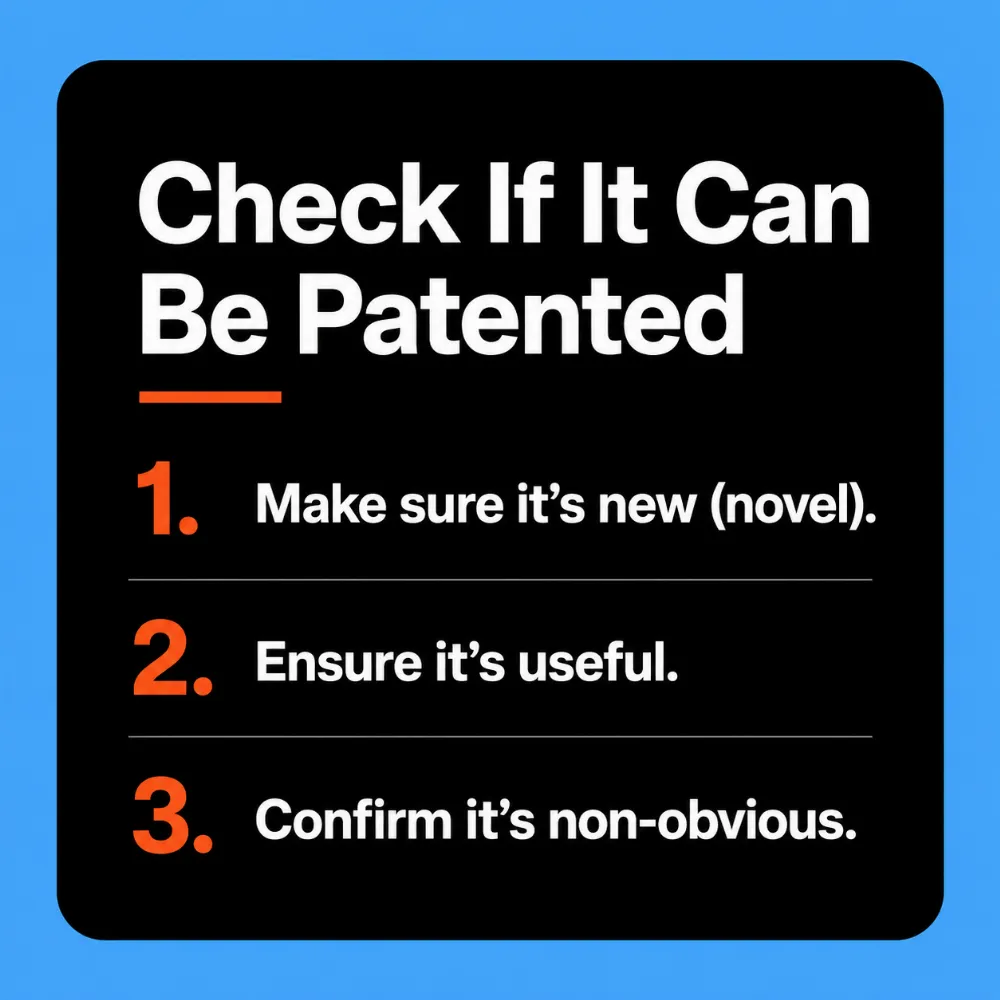 Check If It Can Be Patented