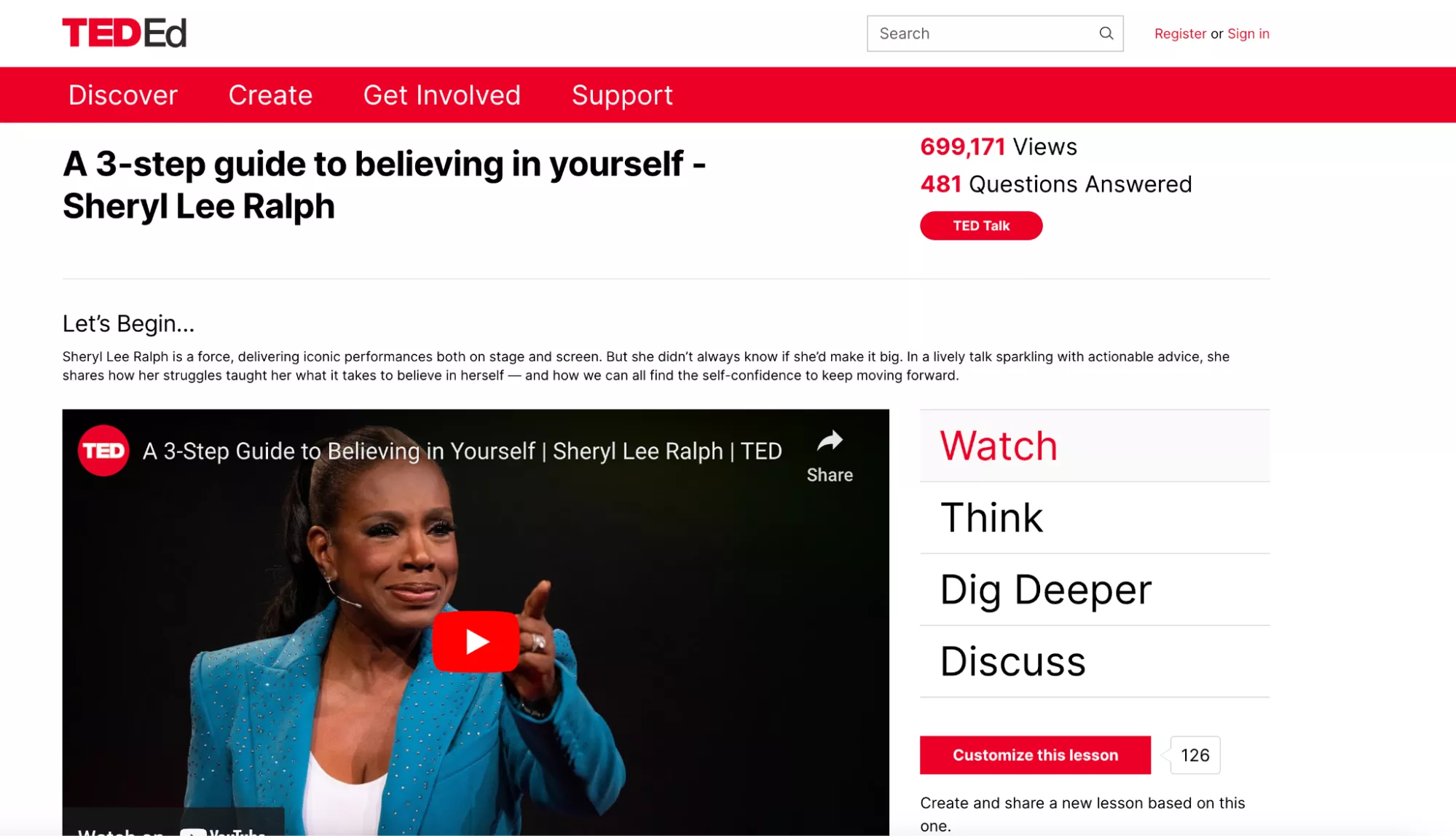 A famous example is the platform TedEd, which uses millions of videos to educate its visitors.