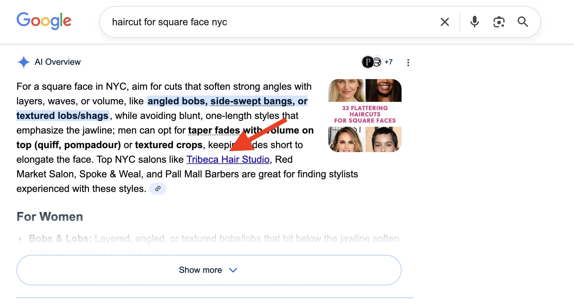 AI search