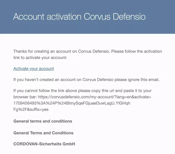 Transactional emails