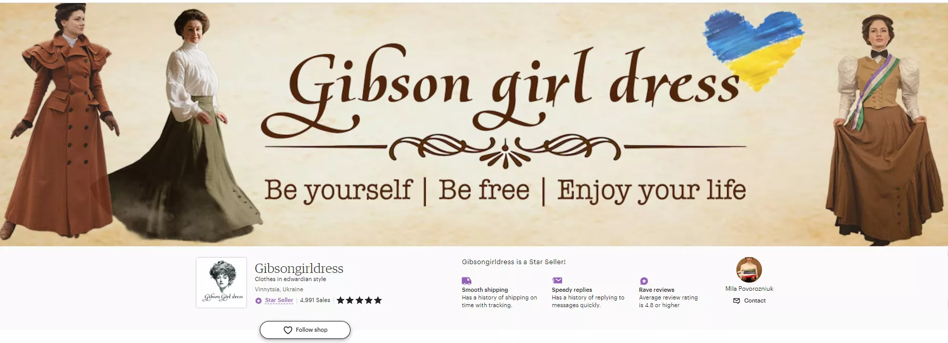 gibsongirldress