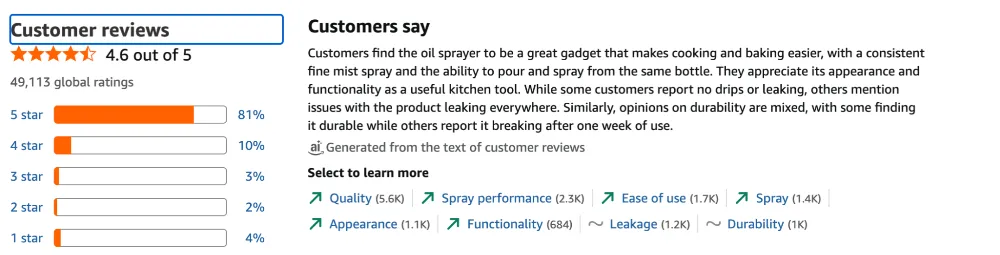 Customer Reviews and Questions