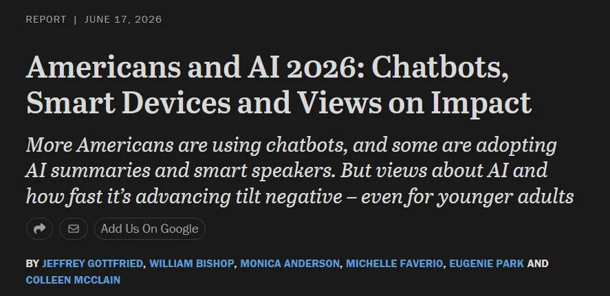 Pew Research 2026