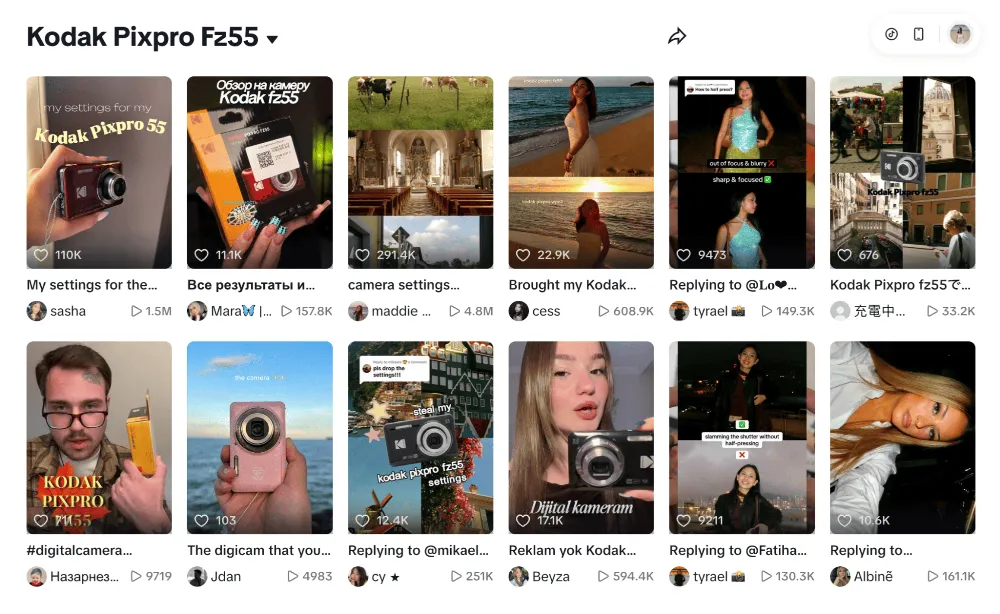 Electronics and Tech Accessories: Kodak PIXPRO FZ55 Digital Camera1