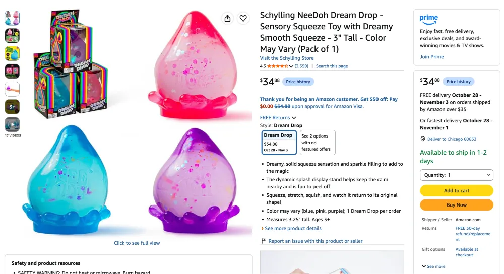Fashion and Lifestyle Products: NeeDoh Squeeze Toys2