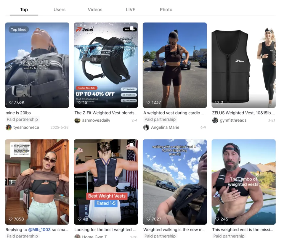 Fitness and Wellness Products: ZELUS Weighted Vests 1