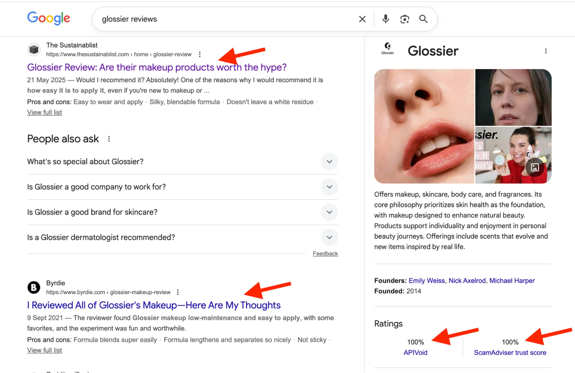 Glossier — Content-Driven Reputation Management