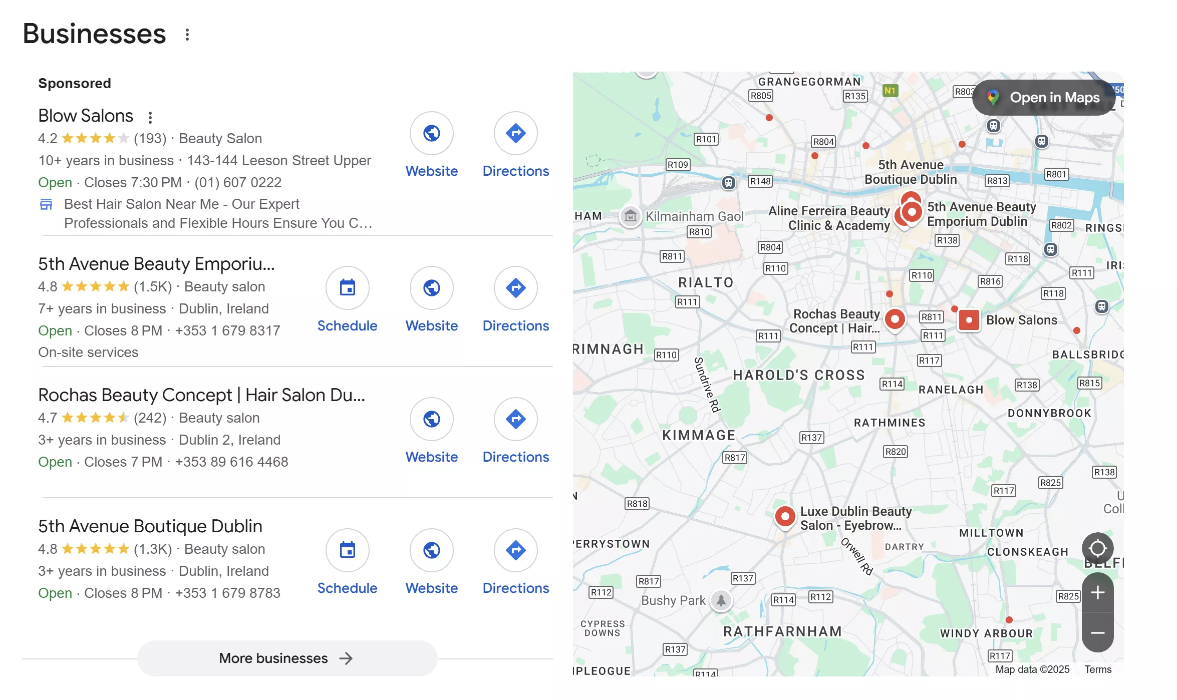 Google Maps for local SEO