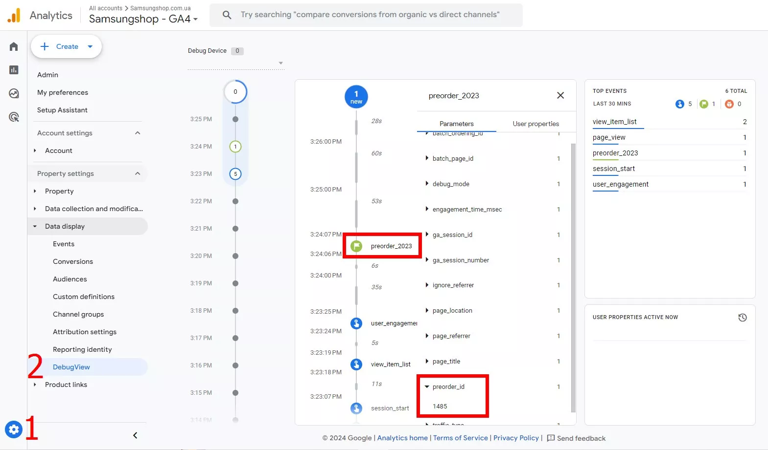 If the event is received and the parameters are passed, you can publish changes to the GTM container