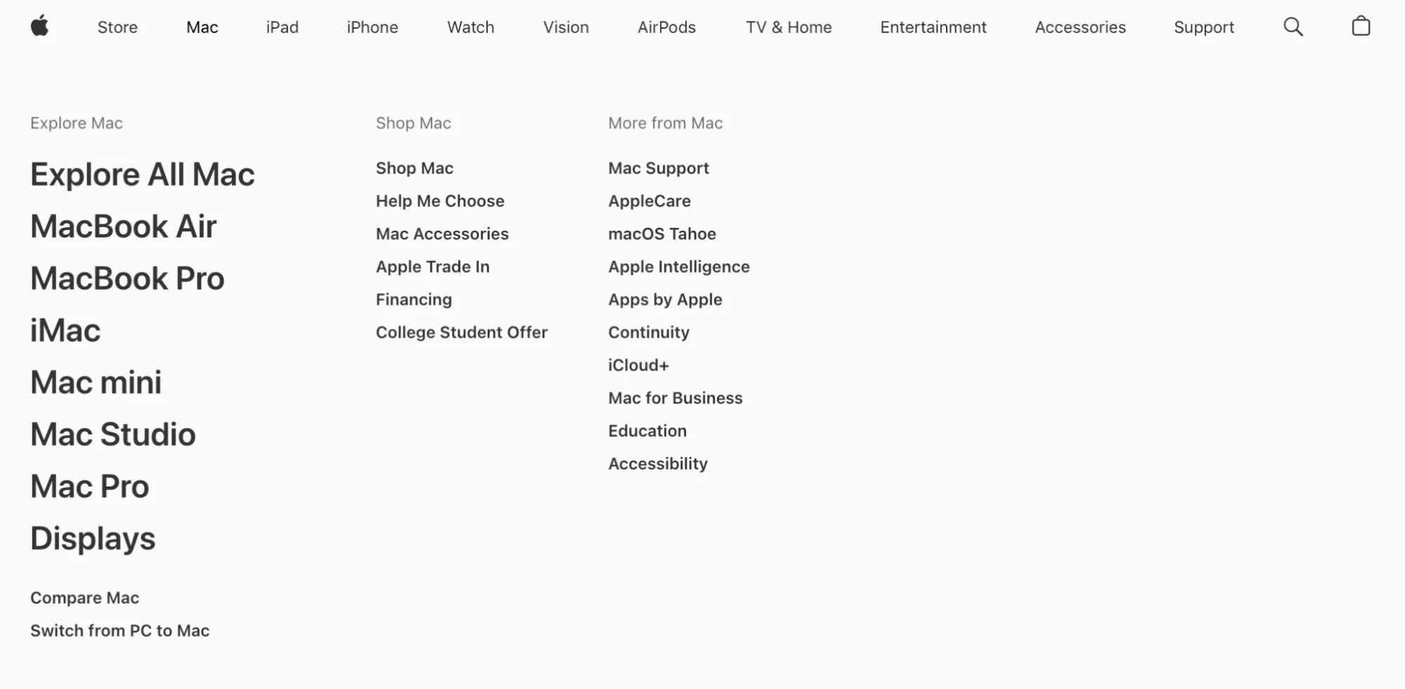 User-Friendly Navigation Example