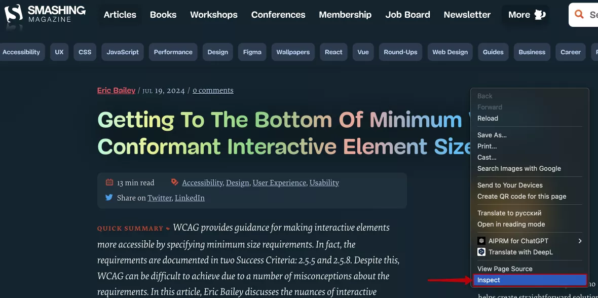 The interface looks like on Mac
