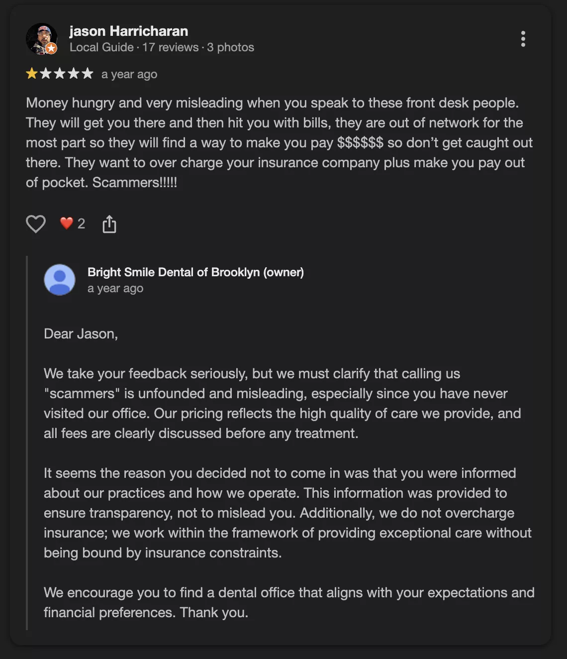 Healthcare online review