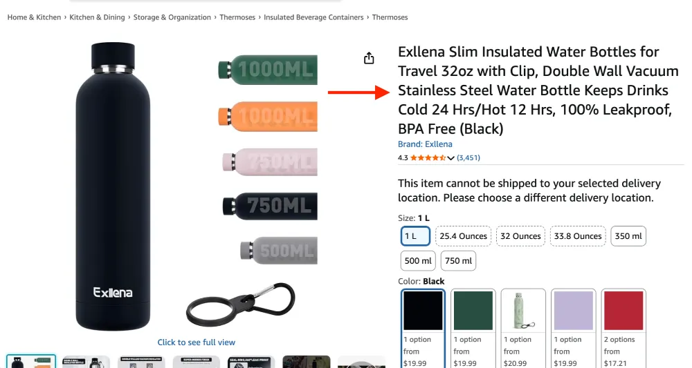 Product Titles
