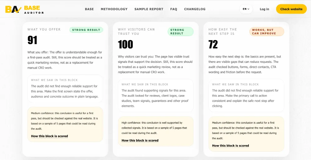 SaaS by the Weekend: The BASE AUDITOR Case6
