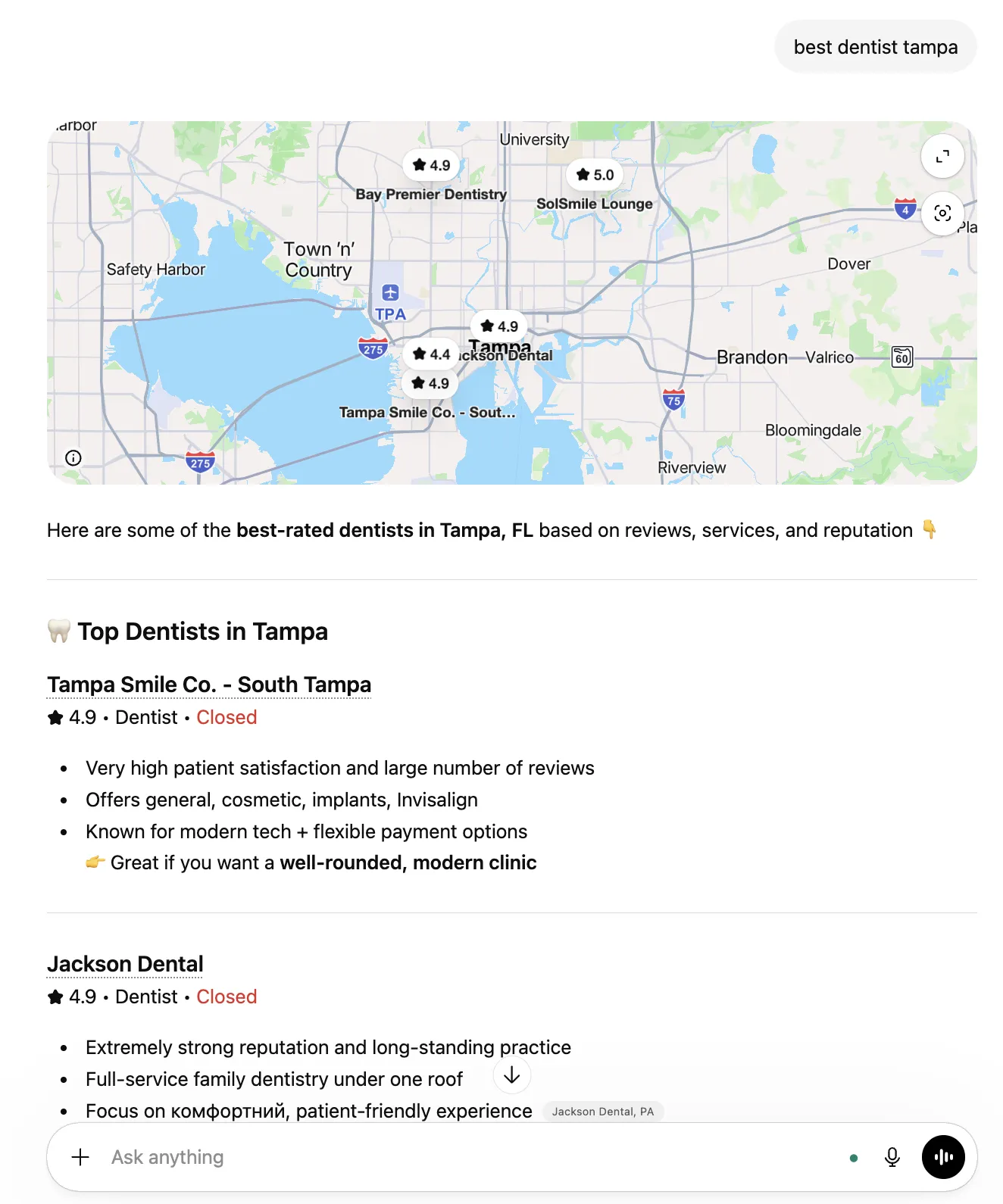 AI-powered search
