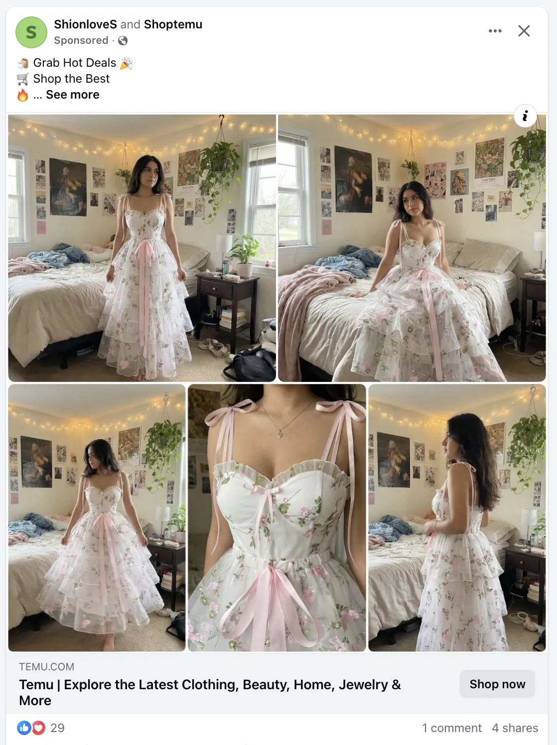 In-Feed ads example