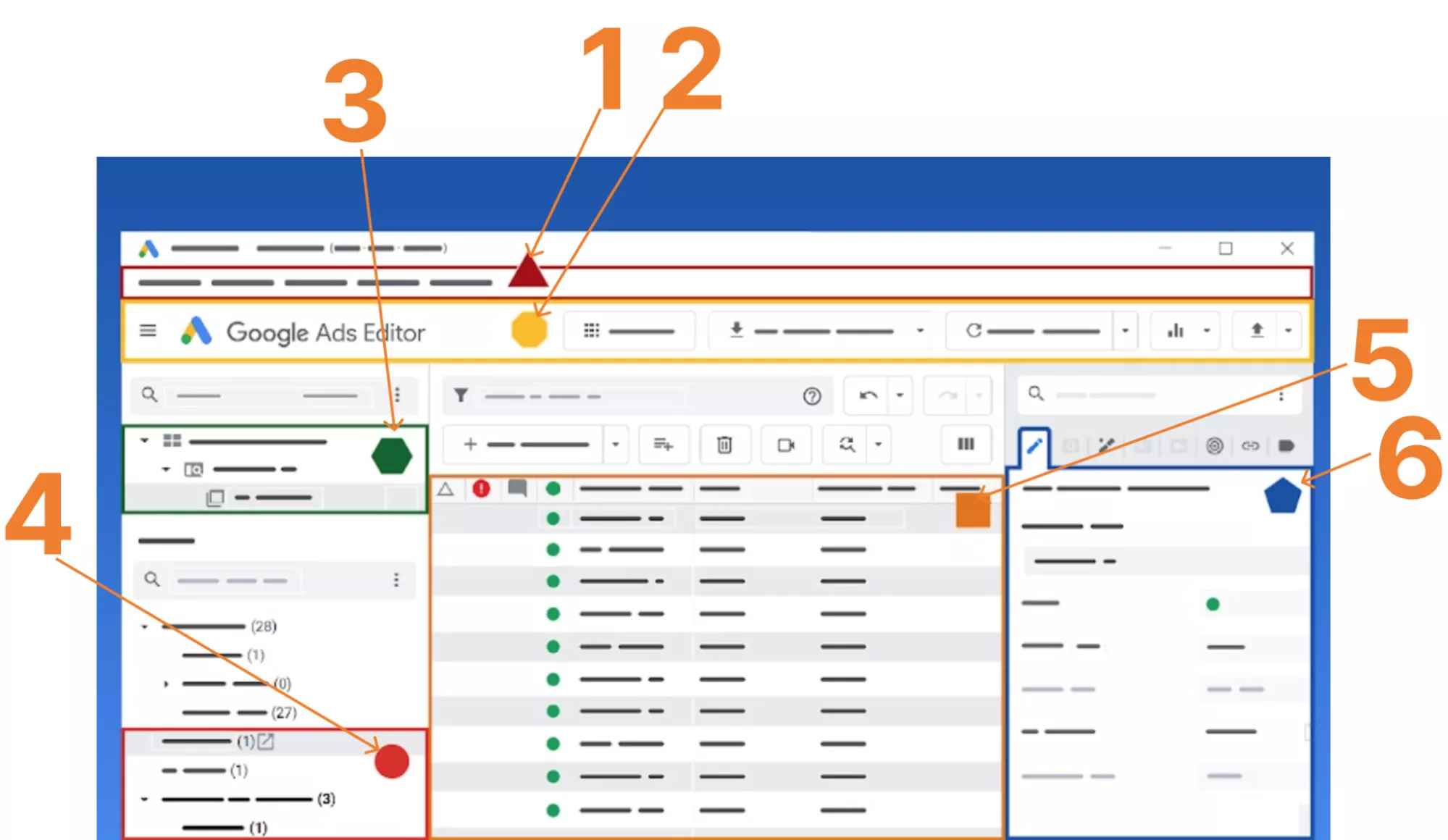 Let’s look at the main elements of the interface