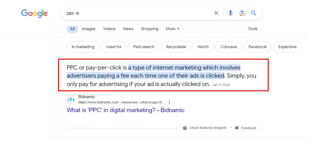 Виділені фрагменти (Featured Snippets)